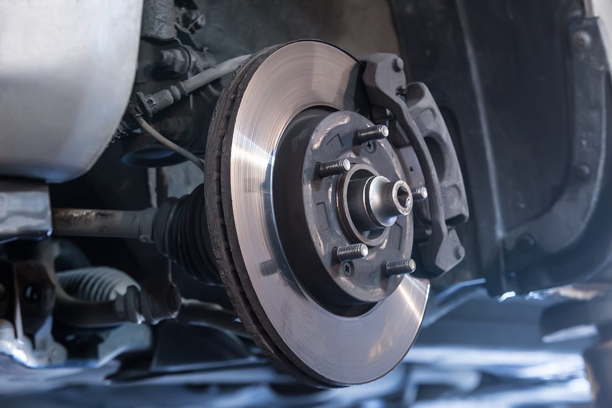 Pulling While Braking - Inspect Calipers Tires and Alignment
